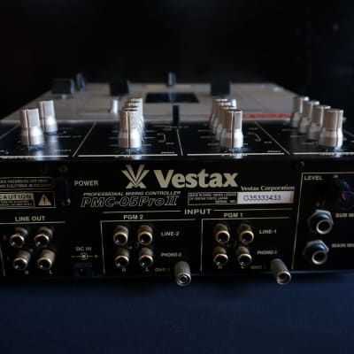 Vestax PMC-05 Pro II 2 Professional DJ / Scratch Mixer | Reverb