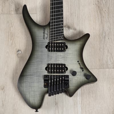 Strandberg Boden Prog NX 6 Multi-Scale Headless Guitar, Charcoal Black image 1