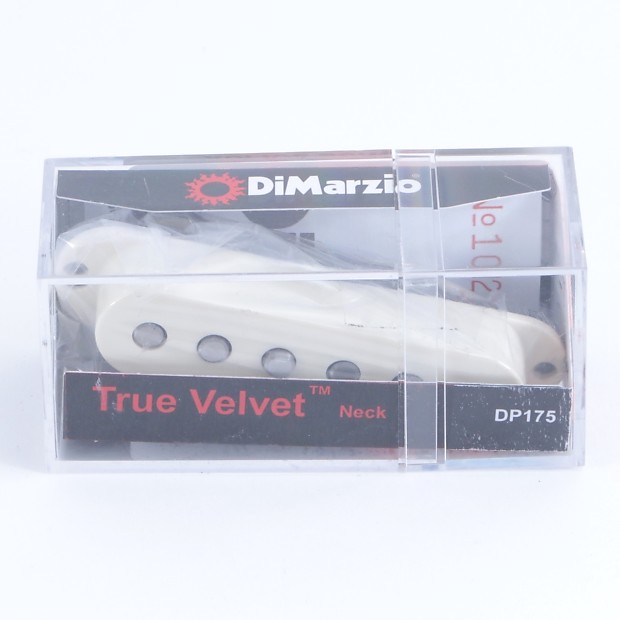 DiMarzio DP175AW True Velvet Single Coil Neck Pickup image 1