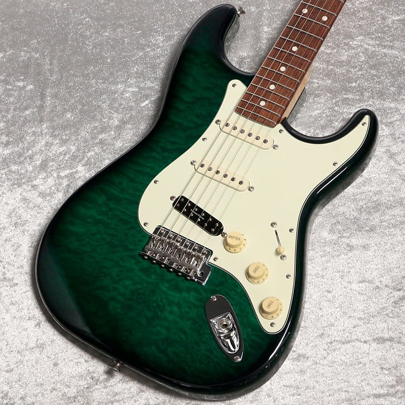 Fender Japan 2013 LTD ST62-QT Transparent Green MOD (12/19)