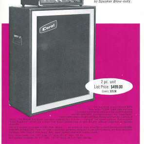 Vintage 1969 Danelectro Coral Guitars Full Line Catalog Hornet Sitar Amps image 3