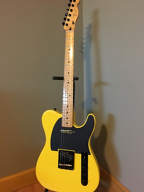 Fender telecaster store yellow black