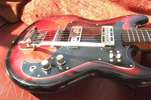 VISION TEISCO Stratocaster copy 1960's/70's redburst vintage