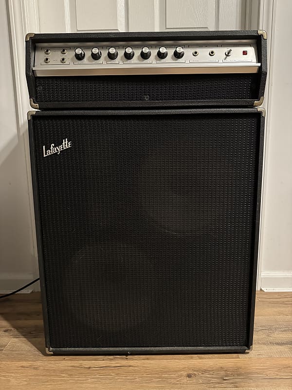 Lafayette FenderStyle 1960s70s Reverb Tremolo Pedal Reverb