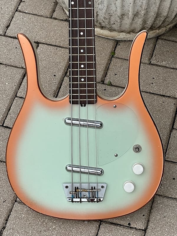 Jerry Jones Longhorn 4 Bass 2000 - a very rare Copper'burst monster playin machine now out of production. image 1
