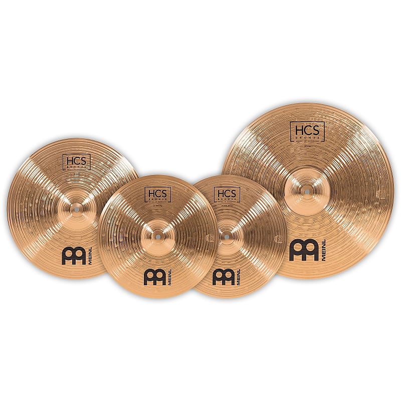 Meinl HCSB141620 HCS Bronze Box Set 14/16/20" Cymbal Pack image 1