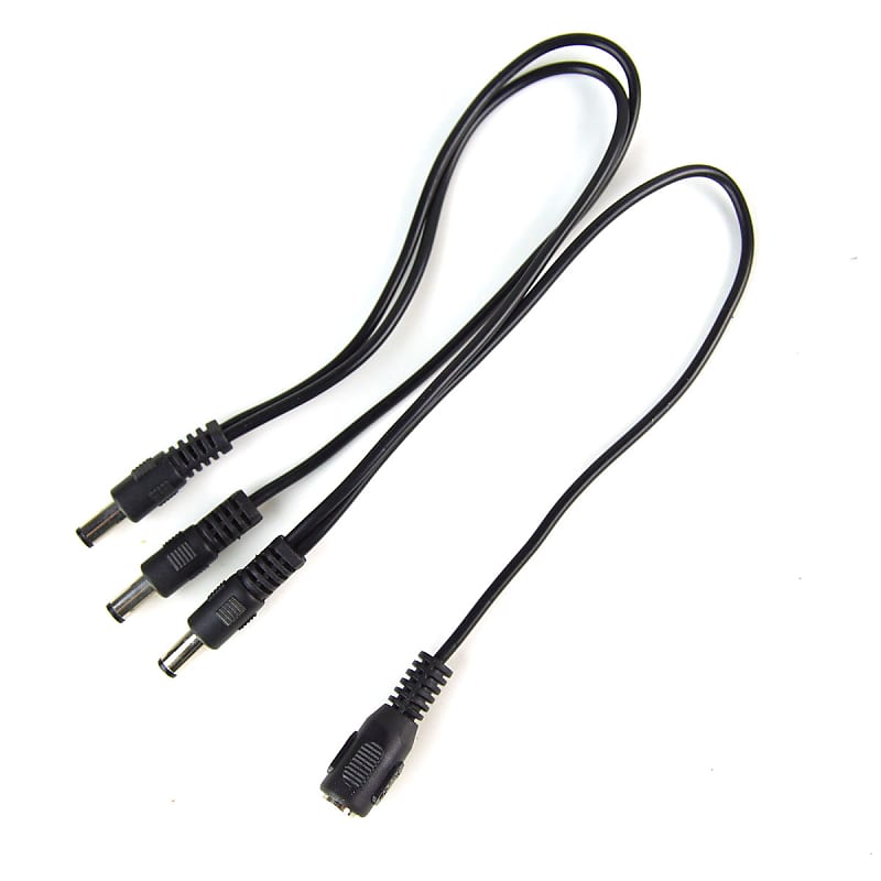3 Way Daisy Chain Cable For Electric Guitar Effect Pedal Reverb