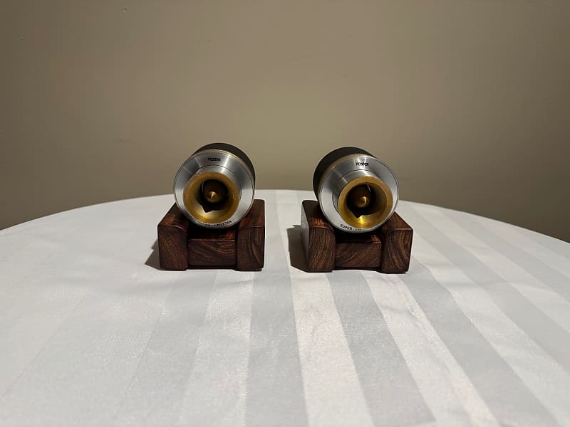 Horn Tweeter - FOSTEX FT-90H (Included Red oak wooden stands