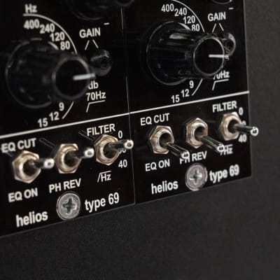 Helios Type 69 Reissue Mic/Line Preamp & EQ Modules in 230V Powered Rack #51608 image 16