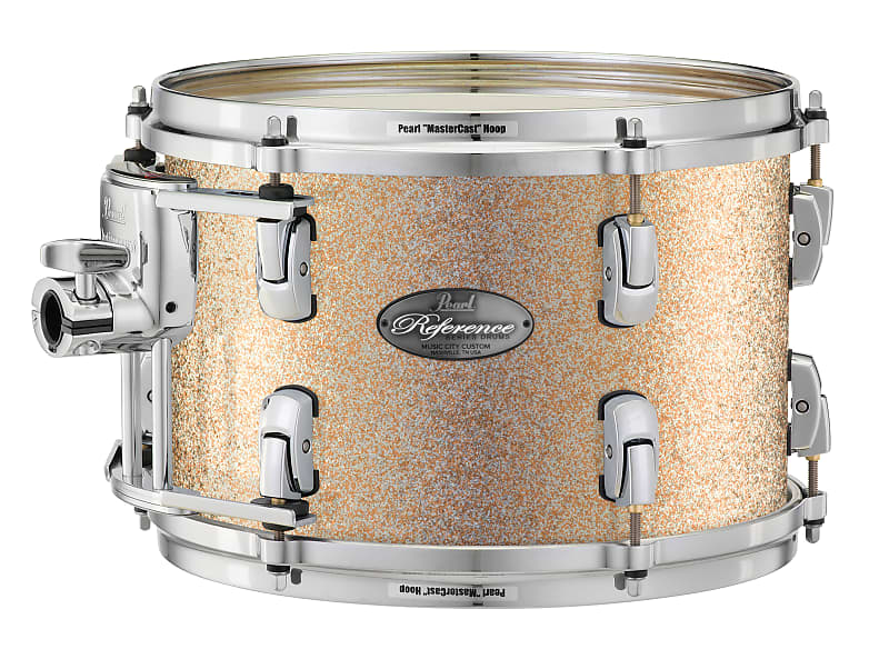Pearl Music City Custom 8"x8" Reference Series Tom BRIGHT CHAMPAGNE SPARKLE RF0808T/C427 image 1