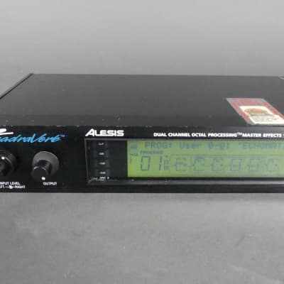 配信機器・PA機器・レコーディング機器 ALESIS QUADRAVERB Alesis Quadraverb Plus Digital Reverb Effects Processor