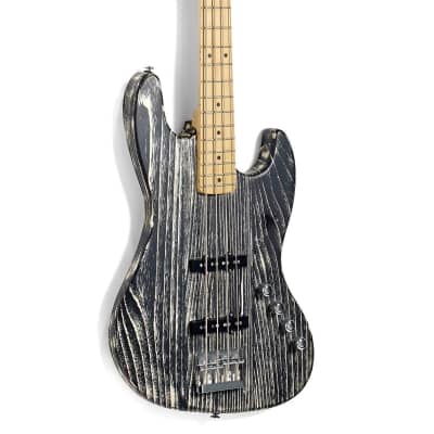 Michael Kelly Element 4OP 4-String Electric Bass Guitar (Trans Black)(New) image 4