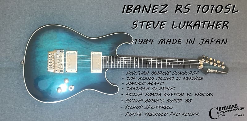 IBANEZ RS 1010 SL STEVE LUKATHER 1984 MARINE SUNBURST