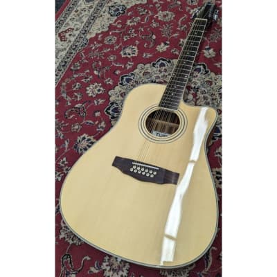 Turner 40CE 12-String Dreadnought Electro Acoustic Guitar image 16