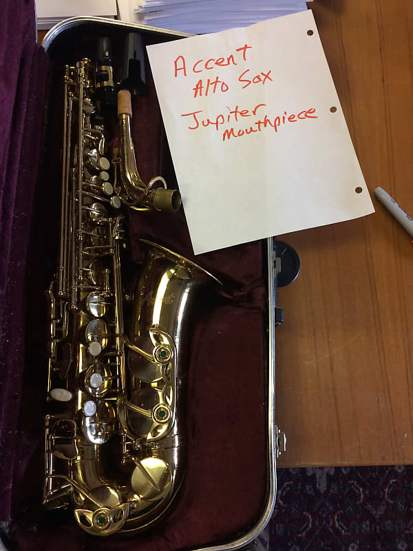 Accent on sale alto saxophone