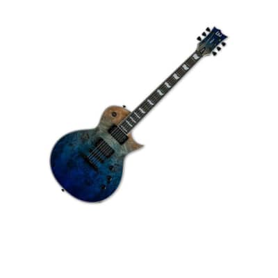 ESP LTD EC-1000 Electric Guitar Blue Natural Fade image 1