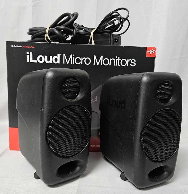 IK Multimedia iLoud Micro Wireless Bluetooth Studio Monitors