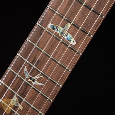 PRS Eddie's Guitars Wood Library Custom 24 Brazilian FB/Rosewood Neck - Blood Orange image 9