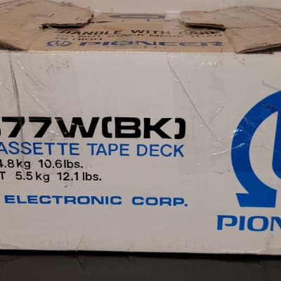 Pioneer CT-S77W   Cassette Deck in Orig. Box w/manual image 1