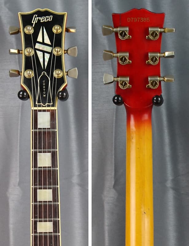 Greco Les Paul Custom HHH EGC-600 1979 - Cherryburst - KISS