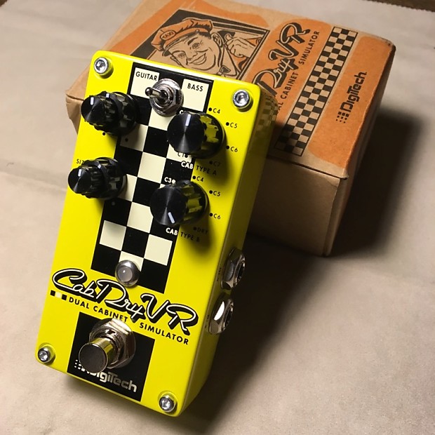 DigiTech CabDryVR キャビネットシュミレーター DigiTech CabDryVR Cab Simulator Pedal