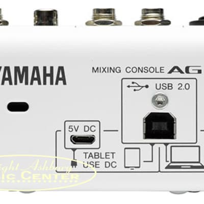Yamaha AG03 Multi-Purpose Combo, 3-Channel Mixer/USB Audio Interface image 4