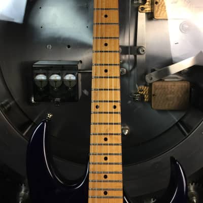 Ibanez EX Series Dark Blue Electric Guitar image 3