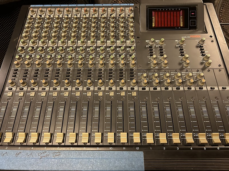 2004 Fostex Model 812 - Professional 12 Channel Analog | Reverb