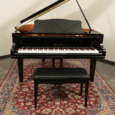 Yamaha 5'3" GC1 Grand Piano | Polished Ebony | SN: 6083757 image 2