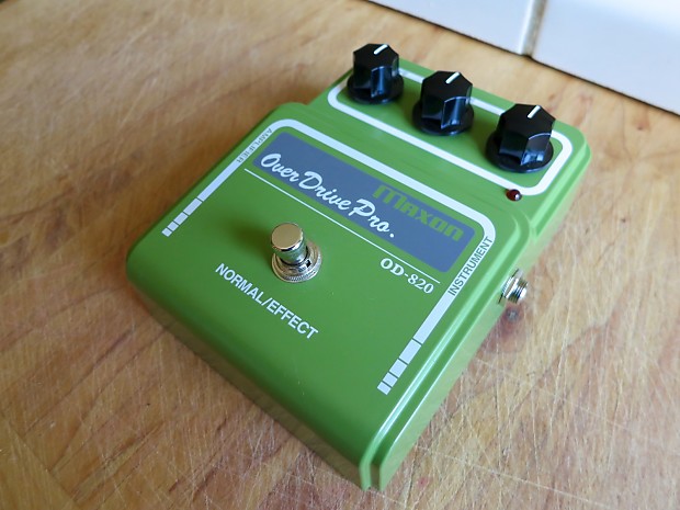 Maxon OD-820 Overdrive Pro- Made in Japan, Amazing Tone