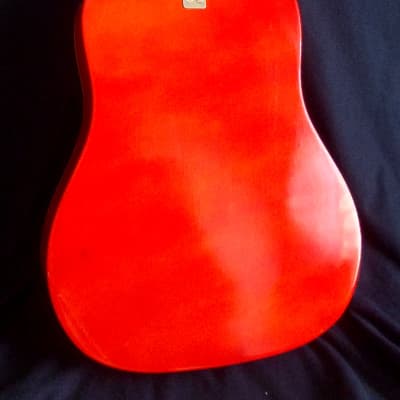 Klira "Red river" 1970´s sunburst (Solid top & sides) image 8