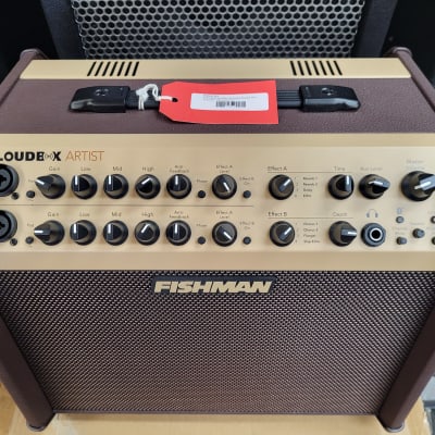 Fishman PRO-LBT-600 Loudbox Artist with Bluetooth 2-Channel 120-Watt 1x8" Acoustic Guitar Amp - Brown image 2