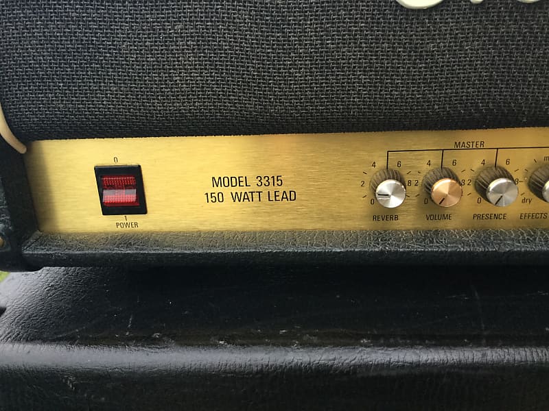 1987 - Marshall 3315 - 150 Watt Lead with Footpedal