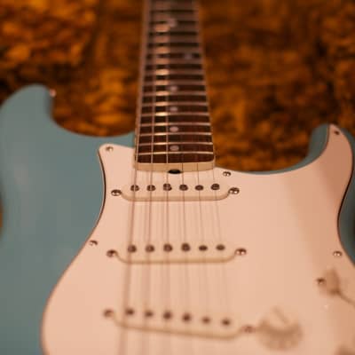 Fender Eric Johnson Stratocaster, Tropical Turquoise - Signed by EJ image 1