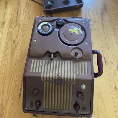 Webster Chicago 288-1 Wire Recorder 1945 - Fair image 1