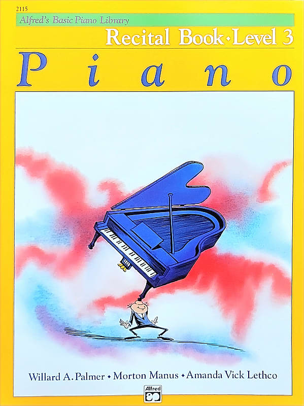 alfred's basic piano library recital book level 3