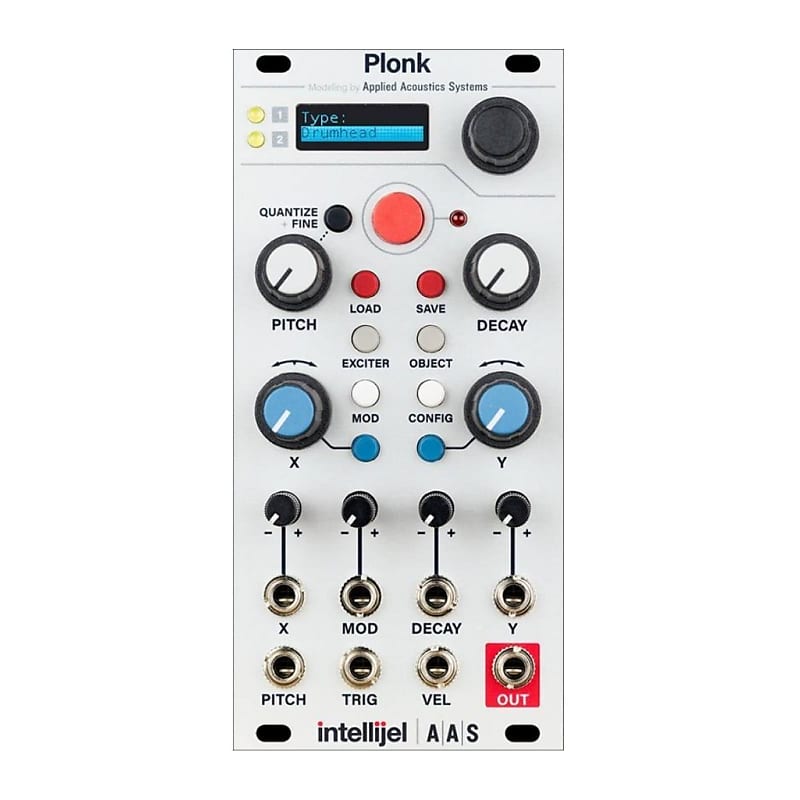 Intellijel Plonk Physical Modelling Synthesis Eurorack Module image 1