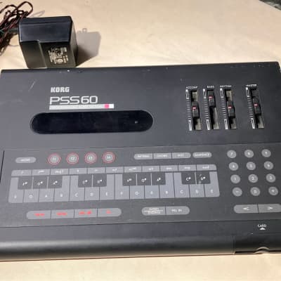 Korg PSS60 - Programmable Super Section - Drum, Bass & chord accompaniment