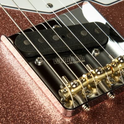 Suhr Eddie's Guitars Exclusive Custom Classic T Roasted - Rose Gold Sparkle 2023 image 19