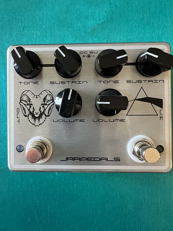 JRR Pedals Triangle Ram’s Head Big Muff Clone 2023 - Silver | Reverb