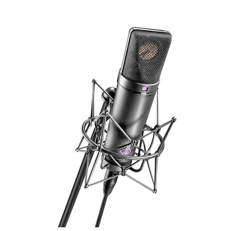 Neumann U 87 Ai Set Large-Diaphragm Condenser Microphone - Matte Black - (B-Stock) image 1