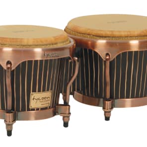 Tycoon MTBHC-ACT1 Master Hand-Crafted Pinstripe Series 7/8.5" Bongos