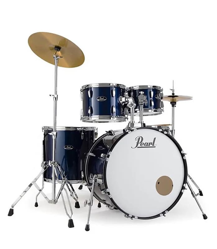 Pearl Roadshow 5Piece Drum Set With 22'' Bass Drum, Hardware Reverb