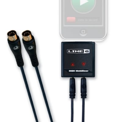 Line 6 MIDI Mobilizer - MIDI Interface for iPhone or iPod Touch image 1