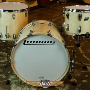 New Ludwig Classic Maple Drum Set Natural Maple 24" 18" 14" MAPLECUSTOM9 image 1
