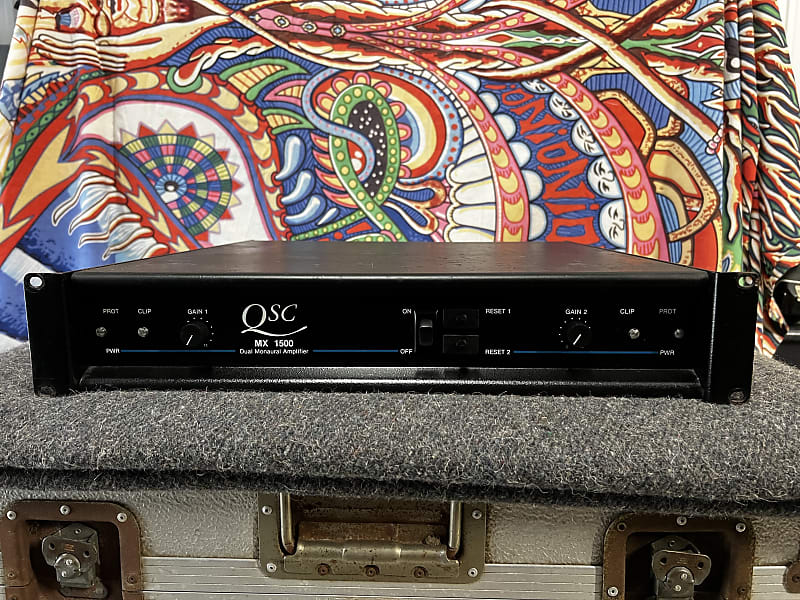 QSC MX 1500 - Black | Reverb