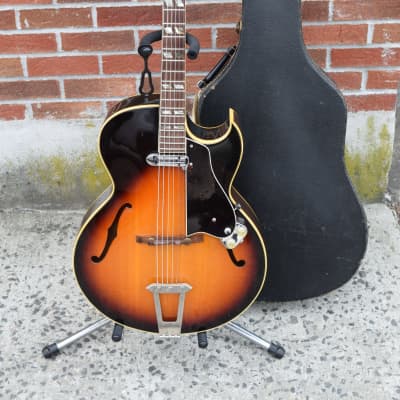 Vintage Gibson L-4C Archtop Guitar with DeArmond Model 1000 Rhythm Chief Pickup image 1