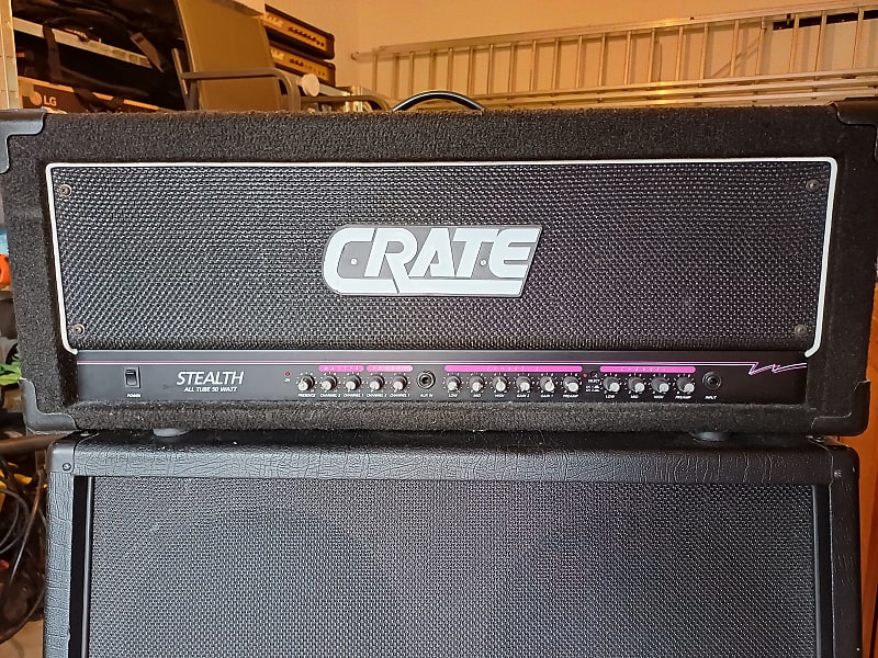 Crate Stealth GT-50H 50 watts USA made All Tube Guitar Head | Reverb