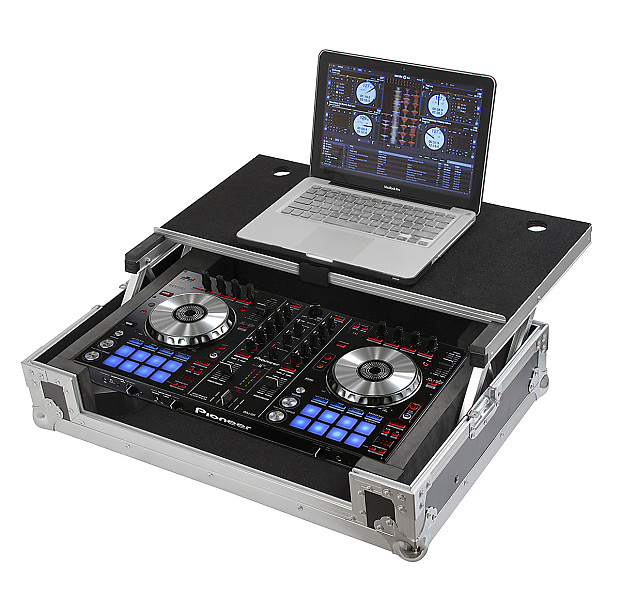 Gator G-TOURDSPUNICNTLA Universal Large DJ Controller Case w/ Sliding Laptop Platform image 1