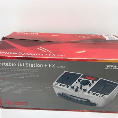 ion ポータブルDJステーション＋FX ICD04 FX Ion Audio ICD04FX Portable DJ CD Station Kit | zZounds